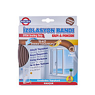 BOSS TAPE 3166 KAPI PENCERE İZOLASYON BANDI 9mmx6m KAHVE - BOSS TAPE