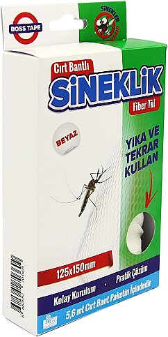 BOSS TAPE 3609 YAPIŞKANLI PENCERE SİNEKLİK 125x150cm BEYAZ - 1
