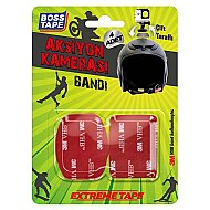 BOSS TAPE 3845 ÇİFT TARAFLI AKSİYON KAMERASI BANDI 4LÜ BLİSTER - BOSS TAPE