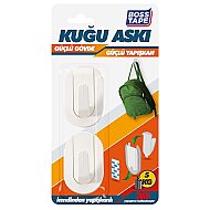 BOSS TAPE 4101 PLASTİK KUĞU ASKI 2Lİ BLİSTER - BOSS TAPE