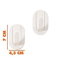 BOSS TAPE 4101 PLASTİK KUĞU ASKI 2Lİ BLİSTER - BOSS TAPE (1)