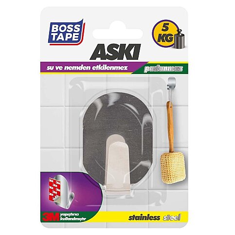 BOSS TAPE 4132 PASLANMAZ BÜYÜK ASKI BLİSTER - 1
