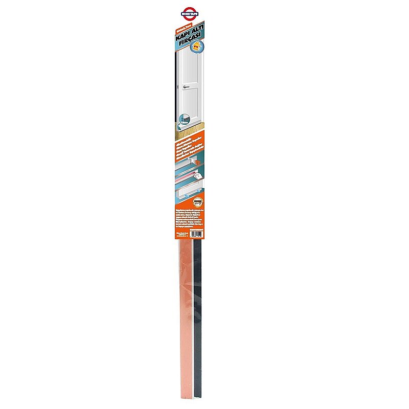 BOSS TAPE 4156 KAPI ALTI YAPIŞKANLI FIRÇA 100x3.7cm KAHVE