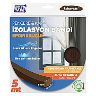 BOSS TAPE 4194 KAPI PENCERE İZOLASYON BANDI 15mmx5m KAHVE - BOSS TAPE (1)