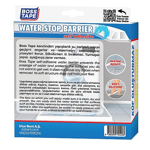 BOSS TAPE 4248 YAPIŞKANLI SU BARİYERİ 15mmx2m - 3