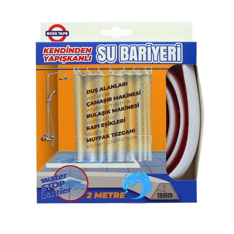 BOSS TAPE 4248 YAPIŞKANLI SU BARİYERİ 15mmx2m - 1