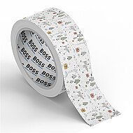BOSS TAPE 4583 DESENLİ DEKORATİF KOLİ BANDI 45mmx25m AYICIK - 2