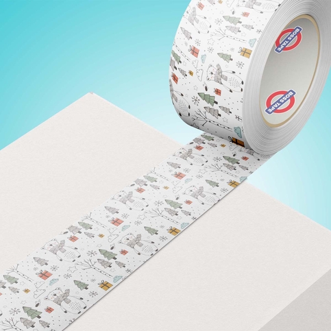 Boss Tape 4583 Desenli Dekoratif Koli Bandı 45Mmx25M Ayıcık - 2