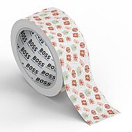 BOSS TAPE 4590 DESENLİ DEKORATİF KOLİ BANDI 45mmx25m HEDİYE PAKETİ - 3