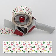 BOSS TAPE 4606 DESENLİ DEKORATİF KOLİ BANDI 45mmx25m KARGA-FLAMİNGO - 3