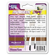 BOSS TAPE 4712 MIKNATISLI MAGNET BANDI 20mmx75cm - 3