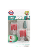Boss Tape 5498 Plastik Küçük Askı Şeffaf 2Li Blister - BOSS TAPE