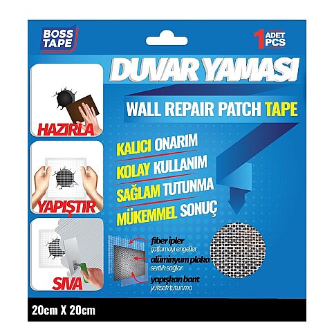 BOSS TAPE 6754 DUVAR YAMA BANDI 20cmx20cm - 1
