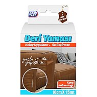 BOSS TAPE 6938 DERİ YAMA BANDI 10cmx1.5m KOYU KAHVE - BOSS TAPE (1)