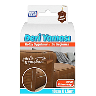 BOSS TAPE 6938 DERİ YAMA BANDI 10cmx1.5m KOYU KAHVE - BOSS TAPE