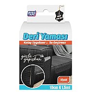 BOSS TAPE 6945 DERİ YAMA BANDI 10cmx1.5m SİYAH - BOSS TAPE