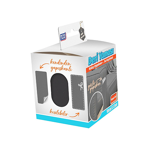 BOSS TAPE 6969 DERİ YAMA BANDI 10cmx1.5m KOYU GRİ - 1