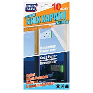 BOSS TAPE 7065 YAPIŞKANLI FOSFORLU SİNEK KAPANI 215mmx125mm - BOSS TAPE