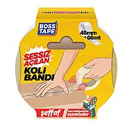 BOSS TAPE 7775 SESSİZ AÇILAN KOLİ BANDI 45mmx66m - BOSS TAPE