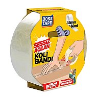 BOSS TAPE 7775 SESSİZ AÇILAN KOLİ BANDI 45mmx66m - BOSS TAPE (1)