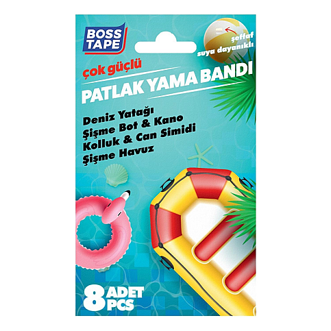BOSS TAPE 8277 BOT KOLLUK YAMA TAMİR BANDI 8Lİ - 1