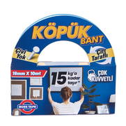 BOSS TAPE 2992 ÇİFT TARAFLI KÖPÜK BANT 18mmx10m (ÇOK KUVVETLİ 15kg) - 1