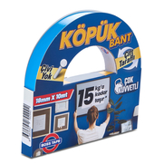 BOSS TAPE 2992 ÇİFT TARAFLI KÖPÜK BANT 18mmx10m (ÇOK KUVVETLİ 15kg) - 2