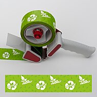 BOSS TAPE 4569 İKAZ KOLİ BANDI 50mmx66m RECYCLE GERİ DÖNÜŞÜM - BOSS TAPE (1)