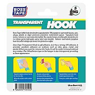 BOSS TAPE 5504 PLASTİK BÜYÜK ASKI ŞEFFAF 2Lİ BLİSTER - BOSS TAPE (1)
