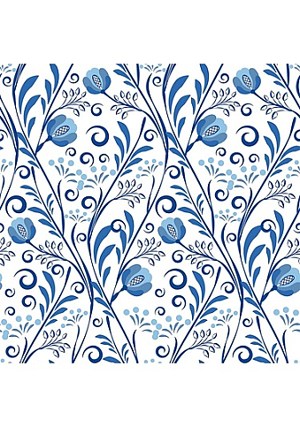 BOSS TAPE PVC YAPIŞKANLI KARO 30x30cm 4LÜ TRADİTİONAL BLUE - 2