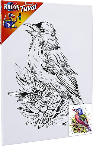 BRONS BR-361 RESİMLİ TUVAL 35x50cm - 1