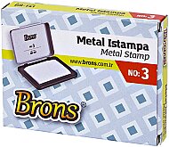 BRONS BR-141 ISTAMPA NO:3 METAL KUTU - BRONS (1)