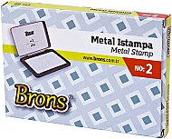 BRONS BR-142 ISTAMPA NO:2 METAL KUTU - BRONS (1)