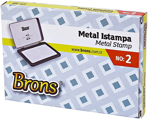 BRONS BR-142 ISTAMPA NO:2 METAL KUTU - 2