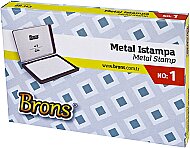 BRONS BR-143 ISTAMPA NO:1 METAL KUTU - BRONS (1)