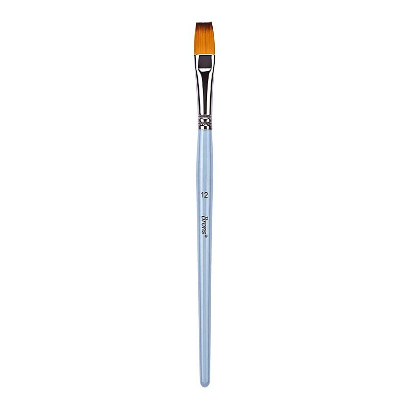BRONS BR-2156 200F YAĞLI BOYA FIRÇASI KISA SAPLI NO:12