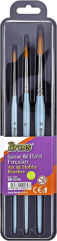 BRONS BR-2206 FIRÇA BLİSTER SET 7 - 1