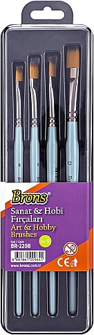 BRONS BR-2208 FIRÇA BLİSTER SET 9 - 1