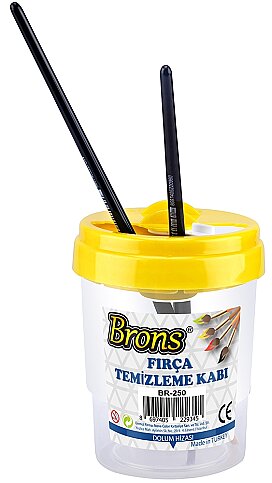 BRONS BR-250 FIRÇA TEMİZLEME KABI - 1