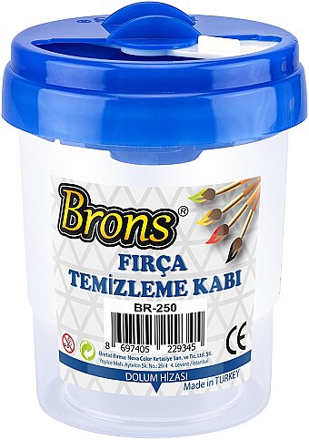 BRONS BR-250 FIRÇA TEMİZLEME KABI - 3