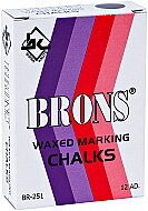 BRONS BR-251 YAĞLI TEBEŞİR SİYAH 12Lİ KUTU - BRONS (1)