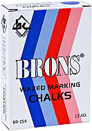 BRONS BR-253 YAĞLI TEBEŞİR SARI 12Lİ KUTU - BRONS (1)