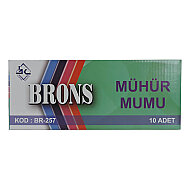 BRONS BR-257 MÜHÜR MUMU KIRMIZI - BRONS