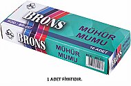 BRONS BR-257 MÜHÜR MUMU KIRMIZI - BRONS (1)