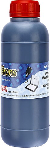 BRONS BR-321 ISTAMPA MÜREKKEBİ MAVİ 500gr - 1