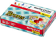 BRONS BR-357 HARİTA ÇİVİSİ - BRONS