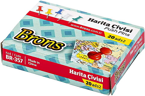 BRONS BR-357 HARİTA ÇİVİSİ - 1