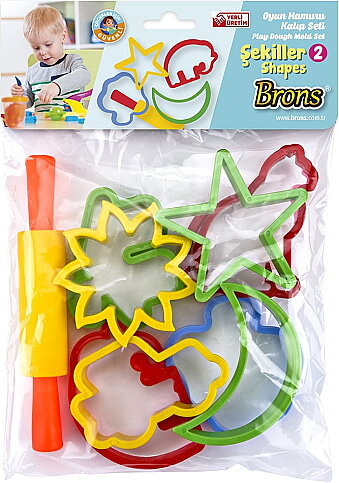 BRONS BR-474 OYUN HAMURU KALIBI BÜYÜK BOY ŞEKİLLER SETİ - 2