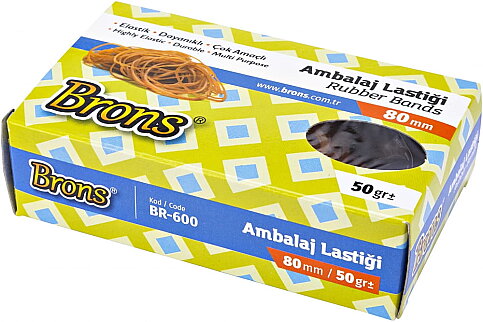BRONS BR-600 AMBALAJ LASTİĞİ 50gr - 1
