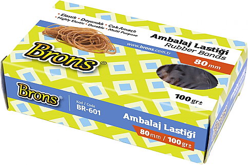 BRONS BR-601 AMBALAJ LASTİĞİ 100gr - 1